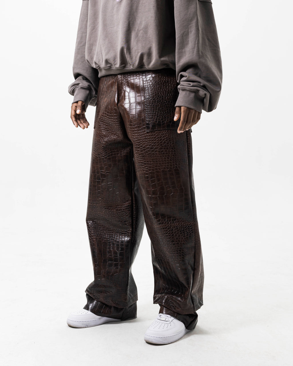 Pantalón cocodrilo brillo